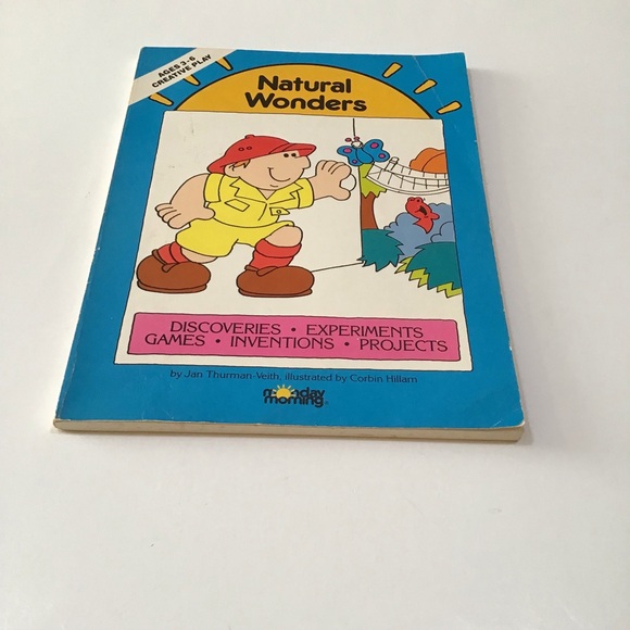 Natural Wonders Jan Thurman-Veith PB Ages 3-6 Creative Play 1986 Monday Morning - Picture 3 of 12
